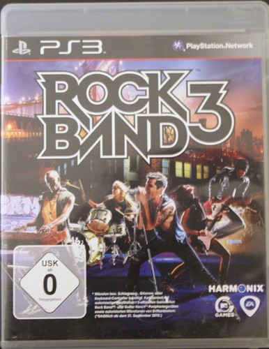 Rock band ps3 - 3, pal