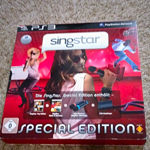 Singstar special edition sony - singstar,