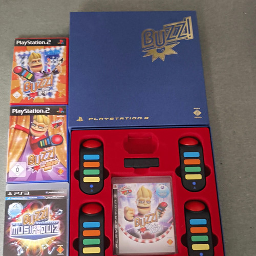 Sony buzz special buzzer set - sony, buzzer-set