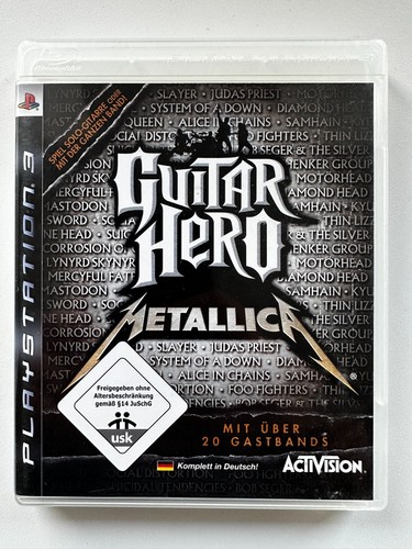 Guitar hero metallica sony ps3 - metallica,