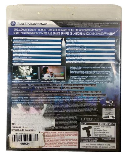 Singstar queen playstation - singstar, 3